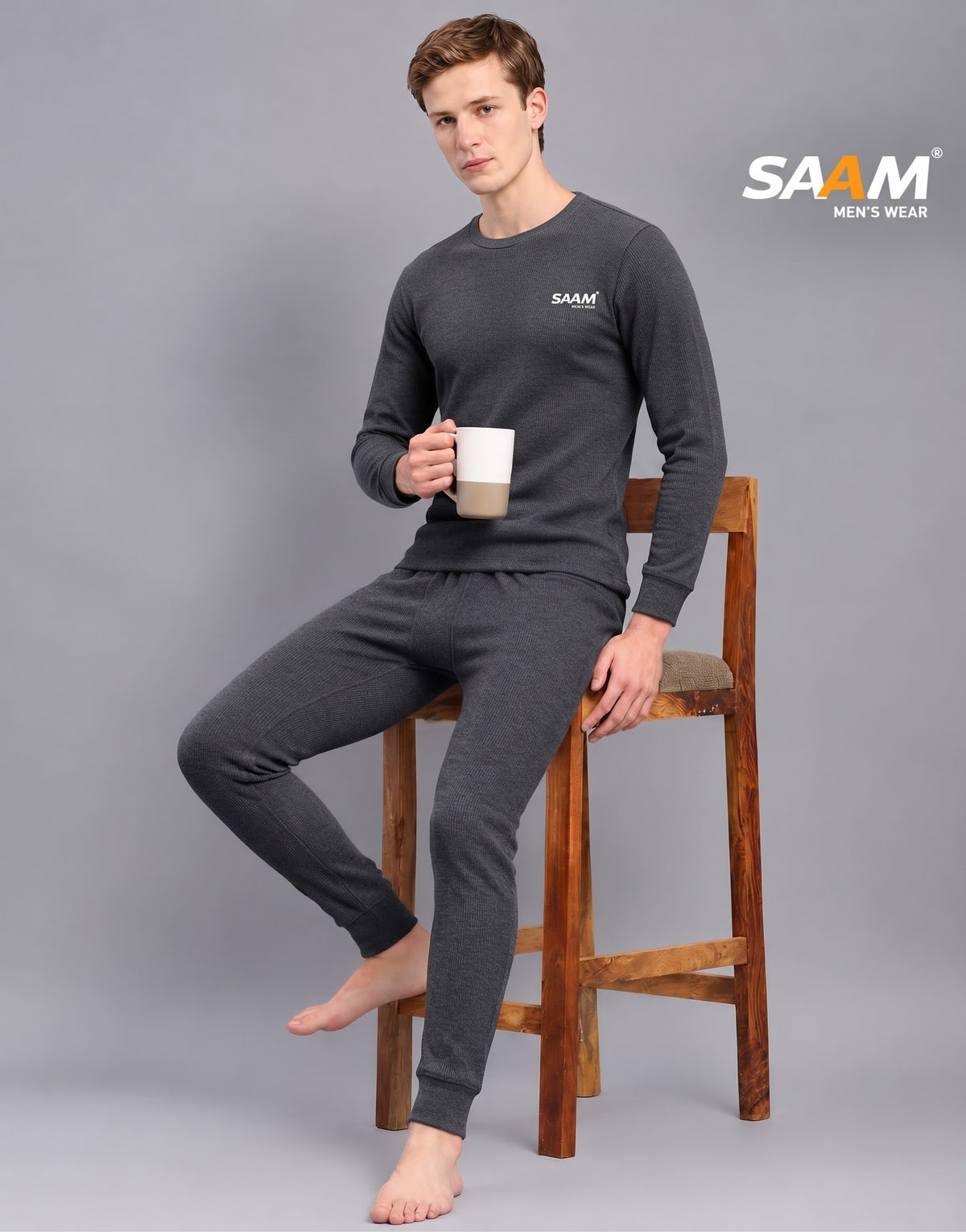 Saam Rib Lycra inner thermal shirt & trouser
