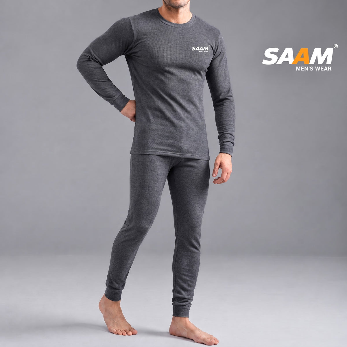 Saam Rib Lycra inner thermal shirt & trouser