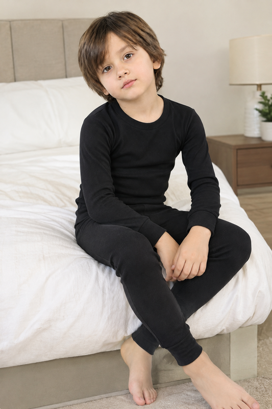 Saam Child Rib Lycra inner thermal shirt & trouser