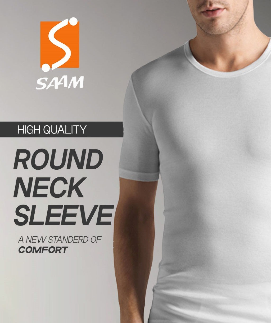 Saam Ragular Halfsleeve Vest Pack Of 4