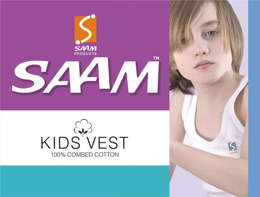 Saam Child HalfSlevee Vest Pack Of 6