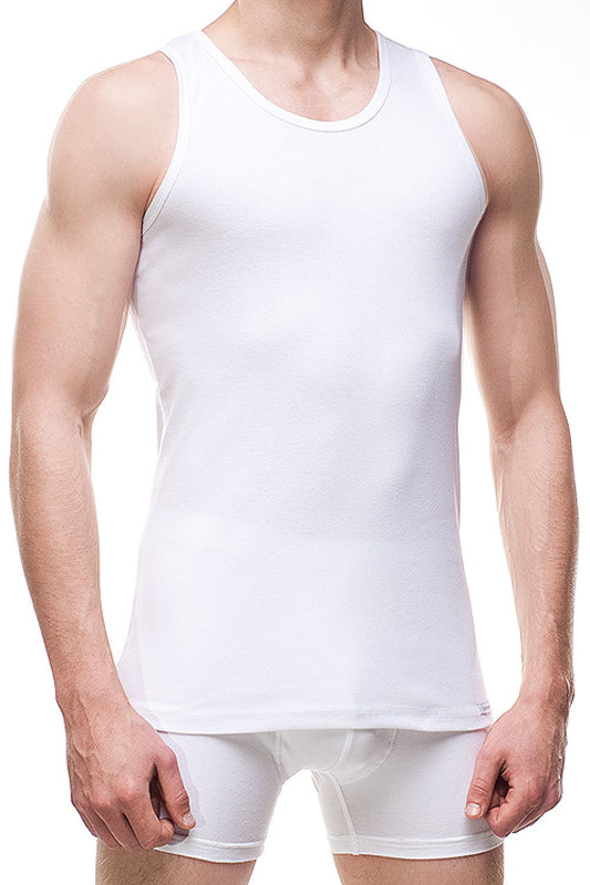 Saam Gold Sleeveless Vest Pack of 6